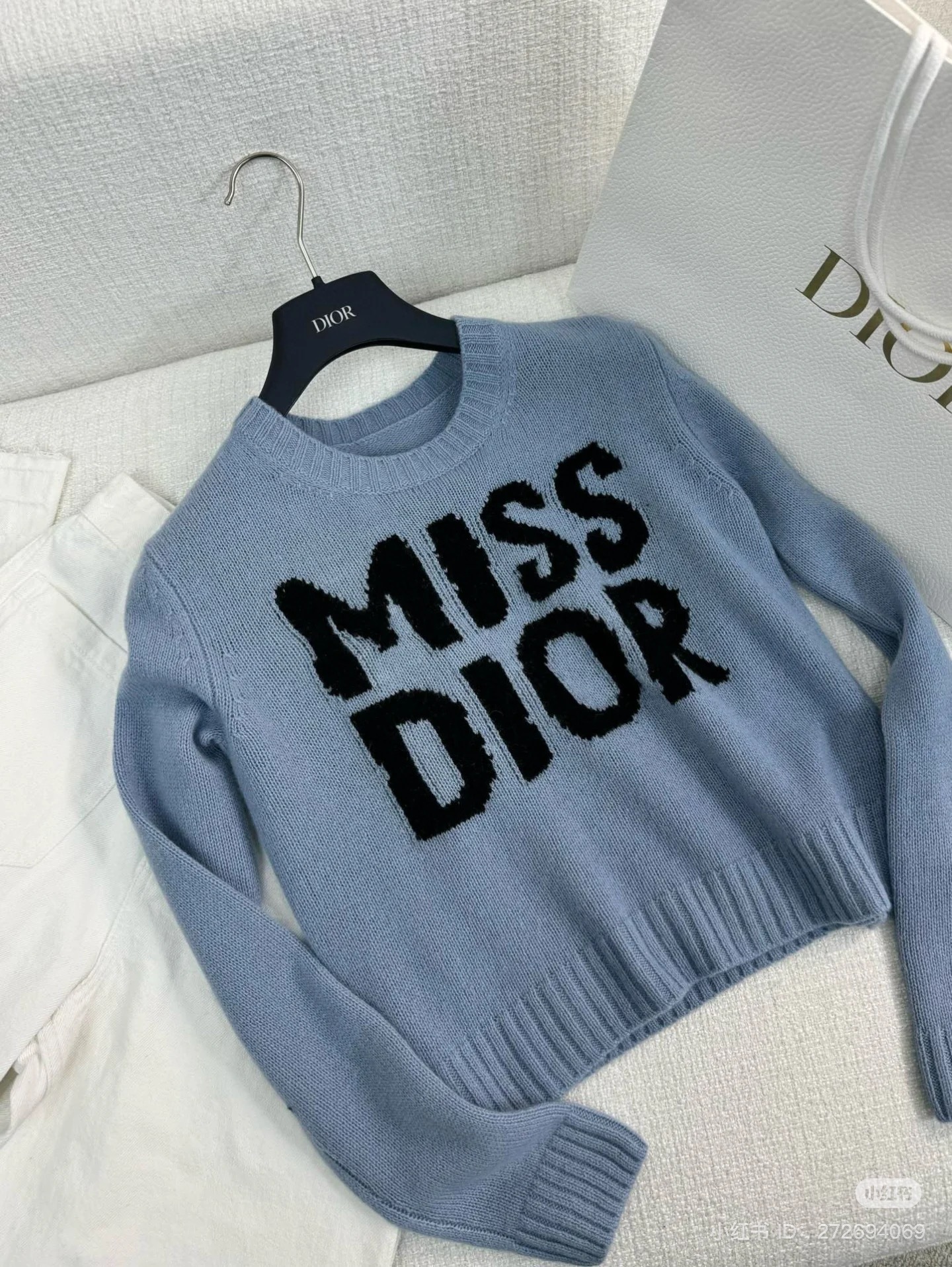 クールな価格でホットなピック お洒落なロゴが可愛すぎる♪】Dior☆セーター ニット・セーター Ω トップス