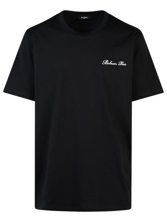 Tシャツ・カットソー BALMAIN Men Polo Shirts DH1EG010BC68EAB Black