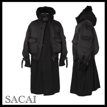 sacai サカイ コート(その他) 黒等 1(S位) 0357925Y0002 ブラック(黒)系 L sacai(サカイ) コートその他(メンズ) - 海外