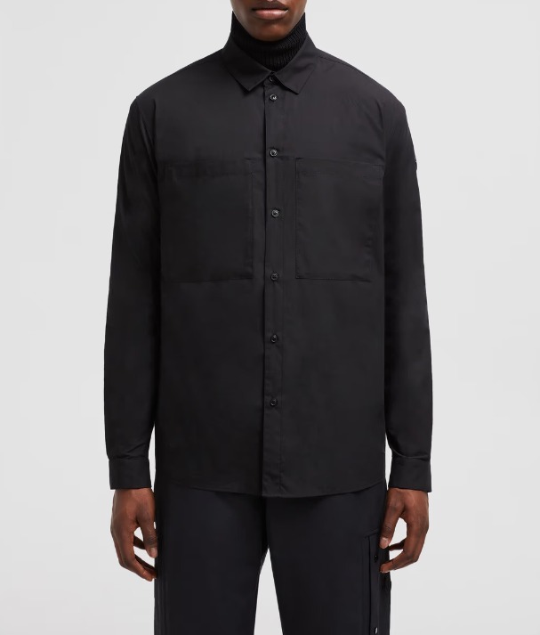 MONCLER 2024/25秋冬新作 ウール素材シャツジャケット FREDAROLA MONCLER 2024/25秋冬新作 コットンポプリン素材 ロゴ付き シャツ