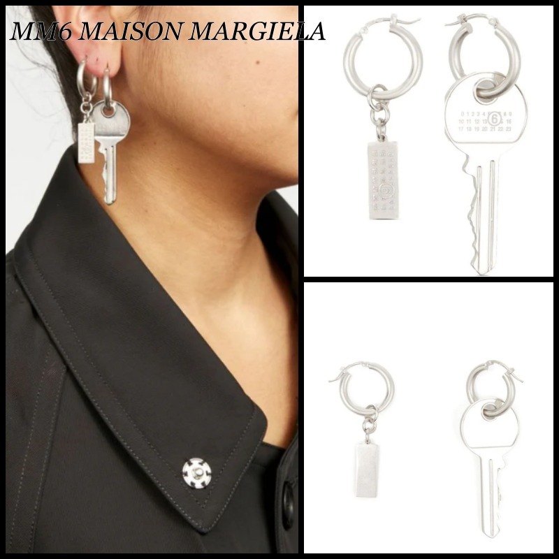 【関税込】◆MM6 MAISON MARGIELA マルジェラ◆フープ ピアス