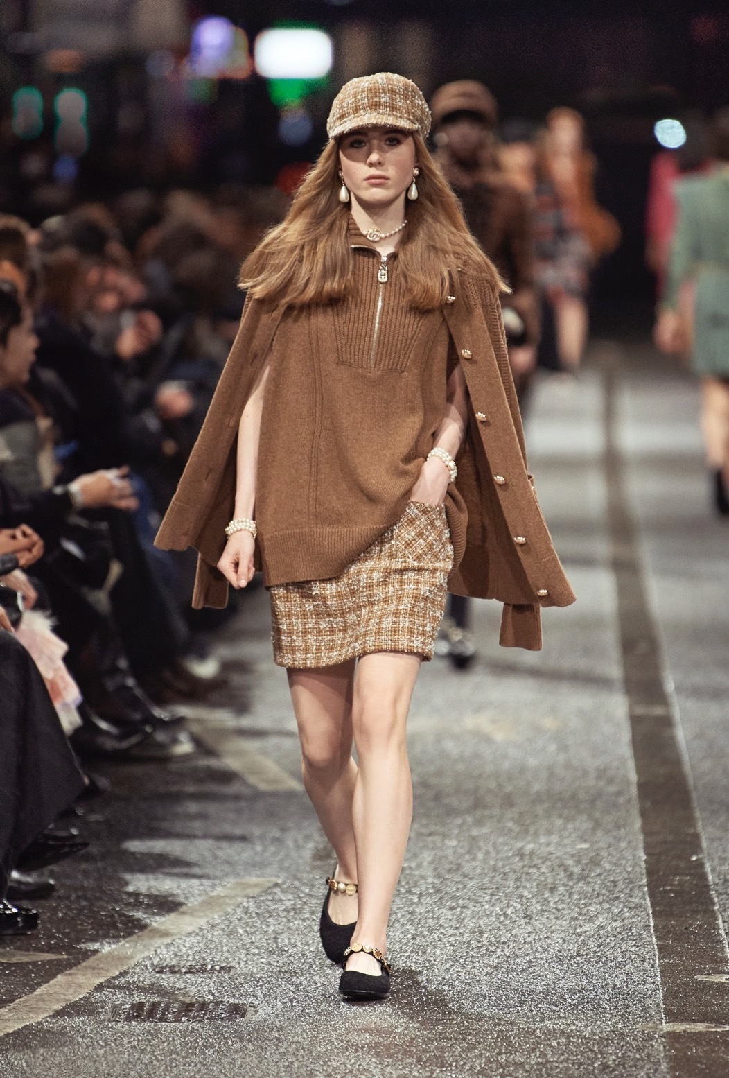 揺れるドロップパールが美しい♪【CHANEL】《24A》イヤリング