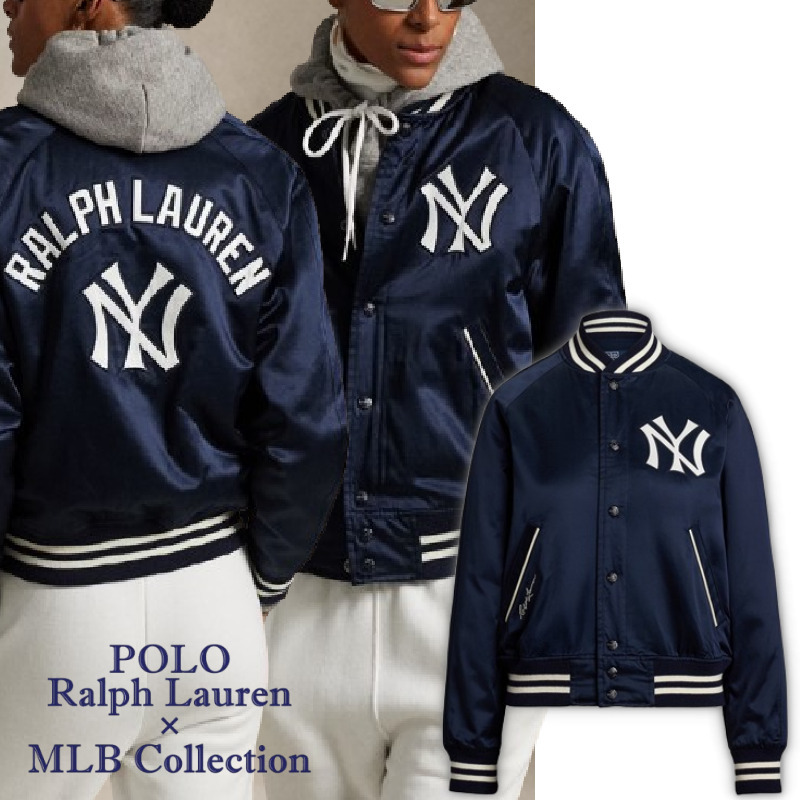人気コラボ【POLO RALPH LAUREN × MLB NY Yankees】ジャケット