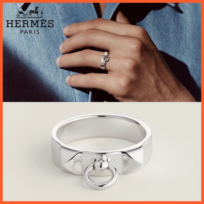 【素敵♪】HERMES Anello Collier de Chien, modello piccolo