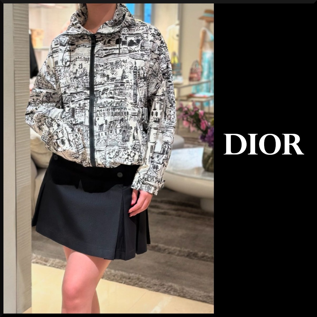 【お洒落☆】Dior Paris Allover テクニカルタフタ ジャカード
