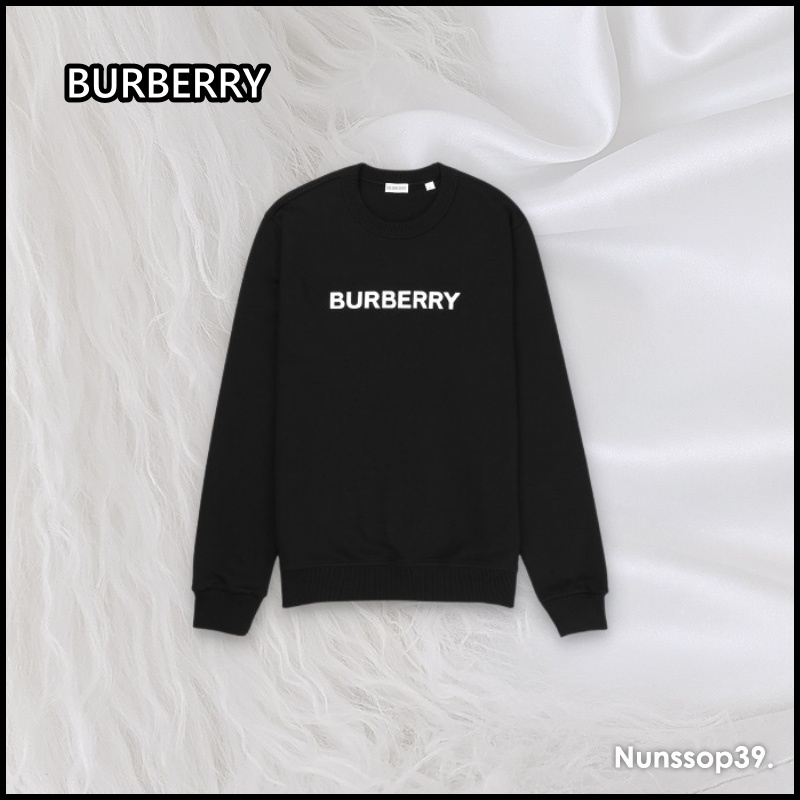 《BURBERRY》 8096359 ロゴスウェットシャツ