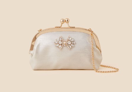 ★Monsoon Accessorize ゴールドチェーンｘビジュークラッチ★