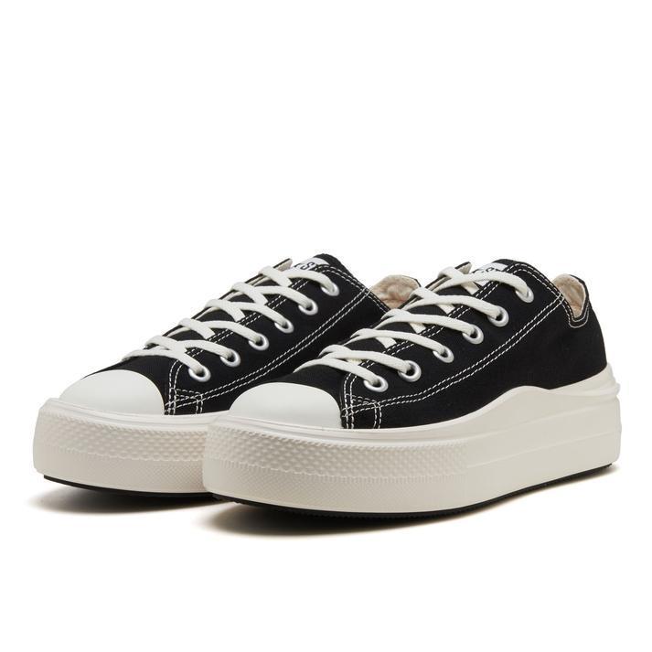 レディース 【CONVERSE】AS LIGHT PLTS II OX BLACK 国内発送