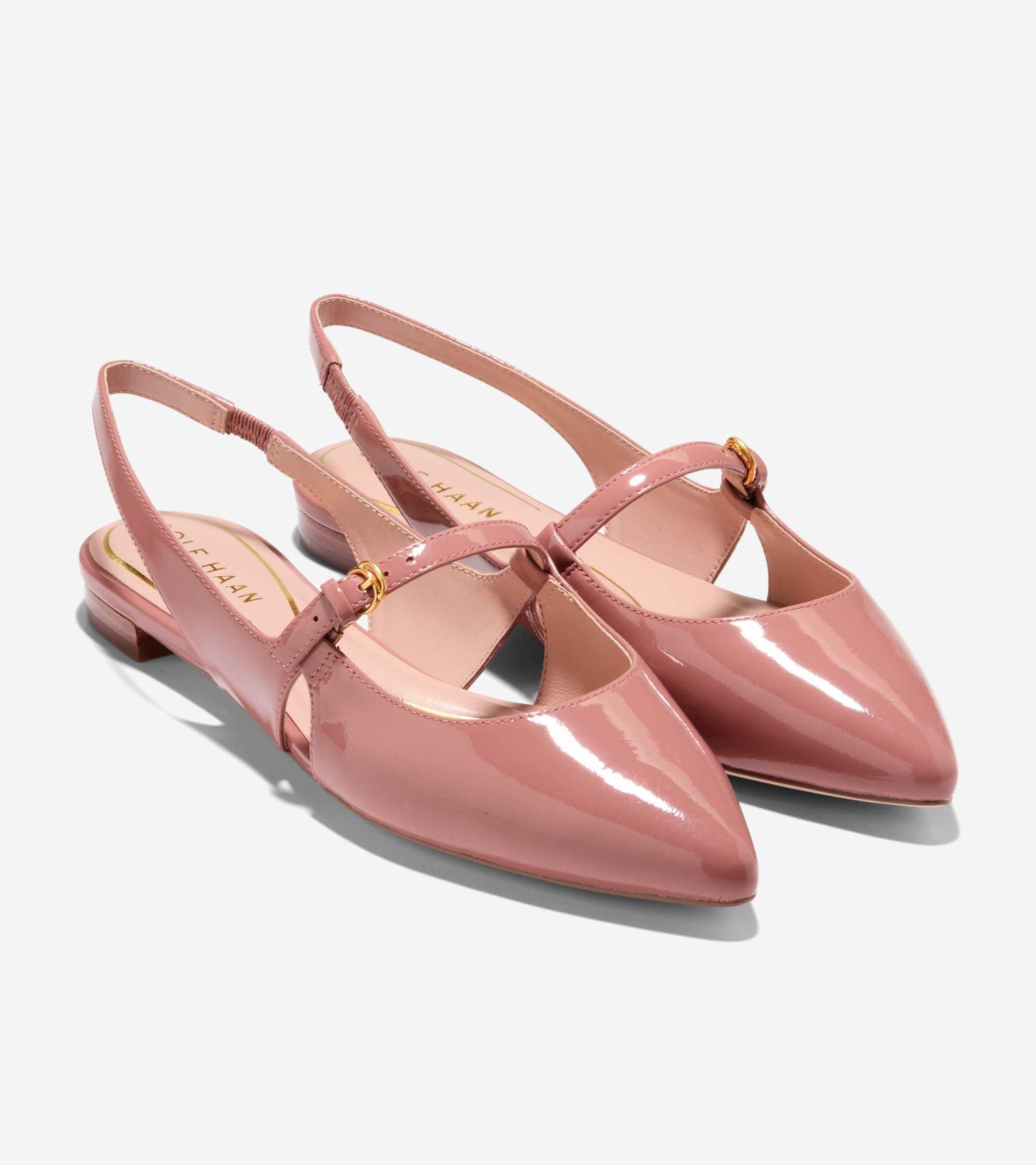 セール☆COLE HAAN アニヤ スリングバック フラット（ルージュ）