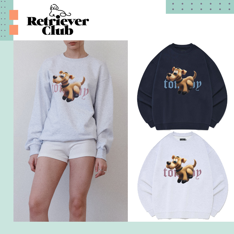 RETRIEVER CLUB ♥ COLOR TOMBOY CREWNECK /追跡付