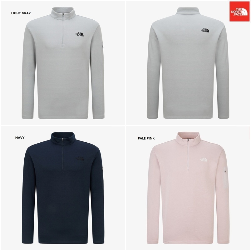 【新作】 THE NORTH FACE ★大人気★ M'S BASODINO L/S ZIP TEE