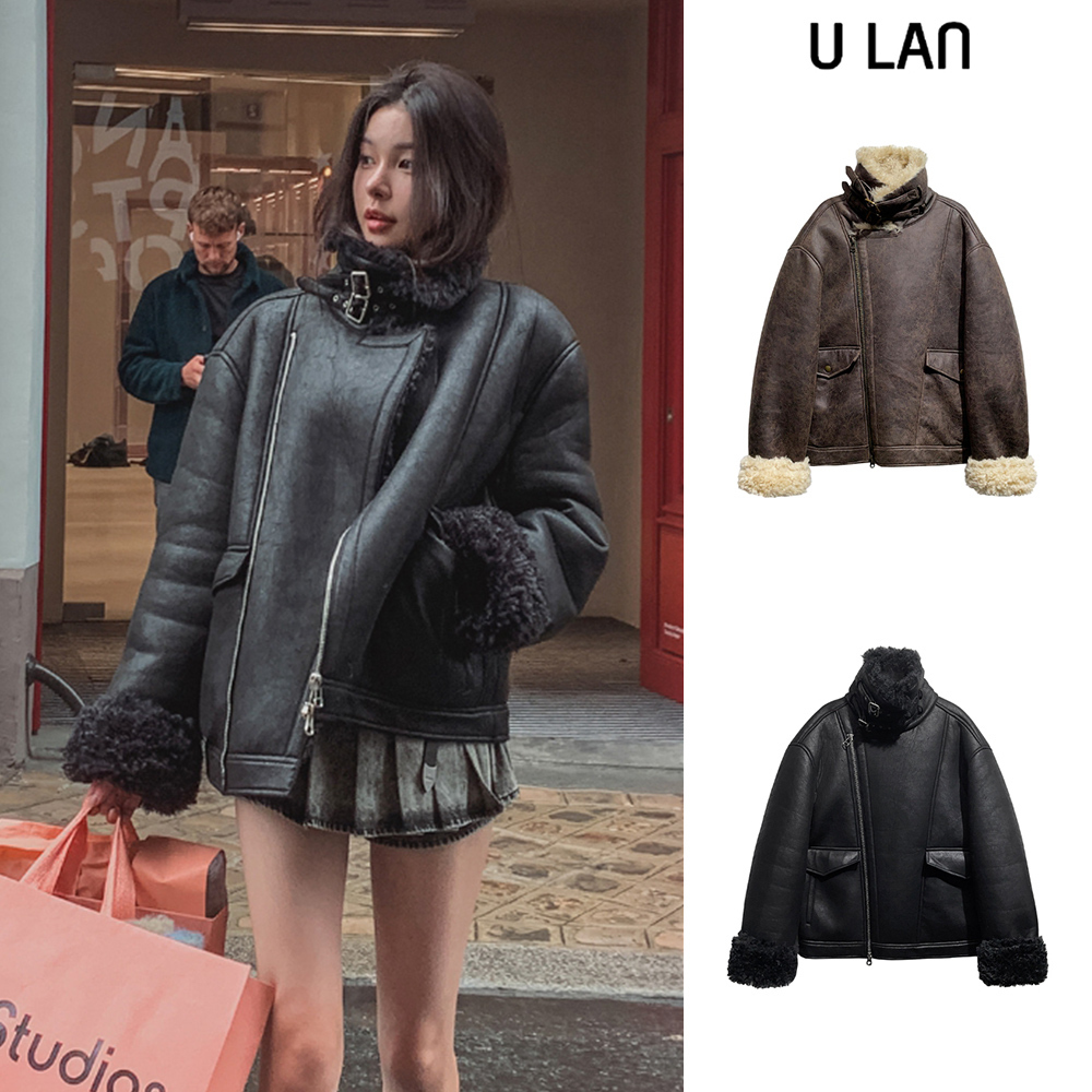 【U LAN】24FW★ [PREMIUM/MADE] Vanessa Unbalanced Mustang