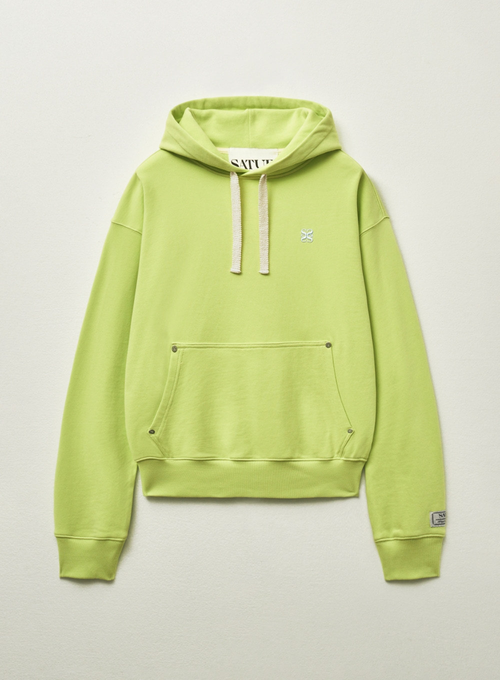 人気]☆SATUR☆Classic Small Logo Rivet Hoodie☆フーディー