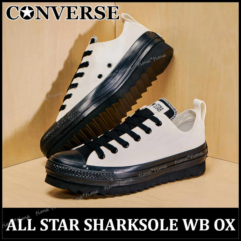 展開店舗限定★コンバース ALL STAR シャークソール WB OX 厚底