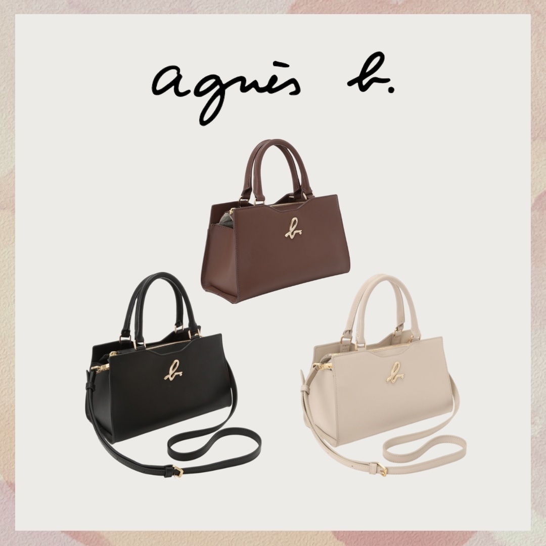 【agnes b】WAS31−01 2wayトートバッグ