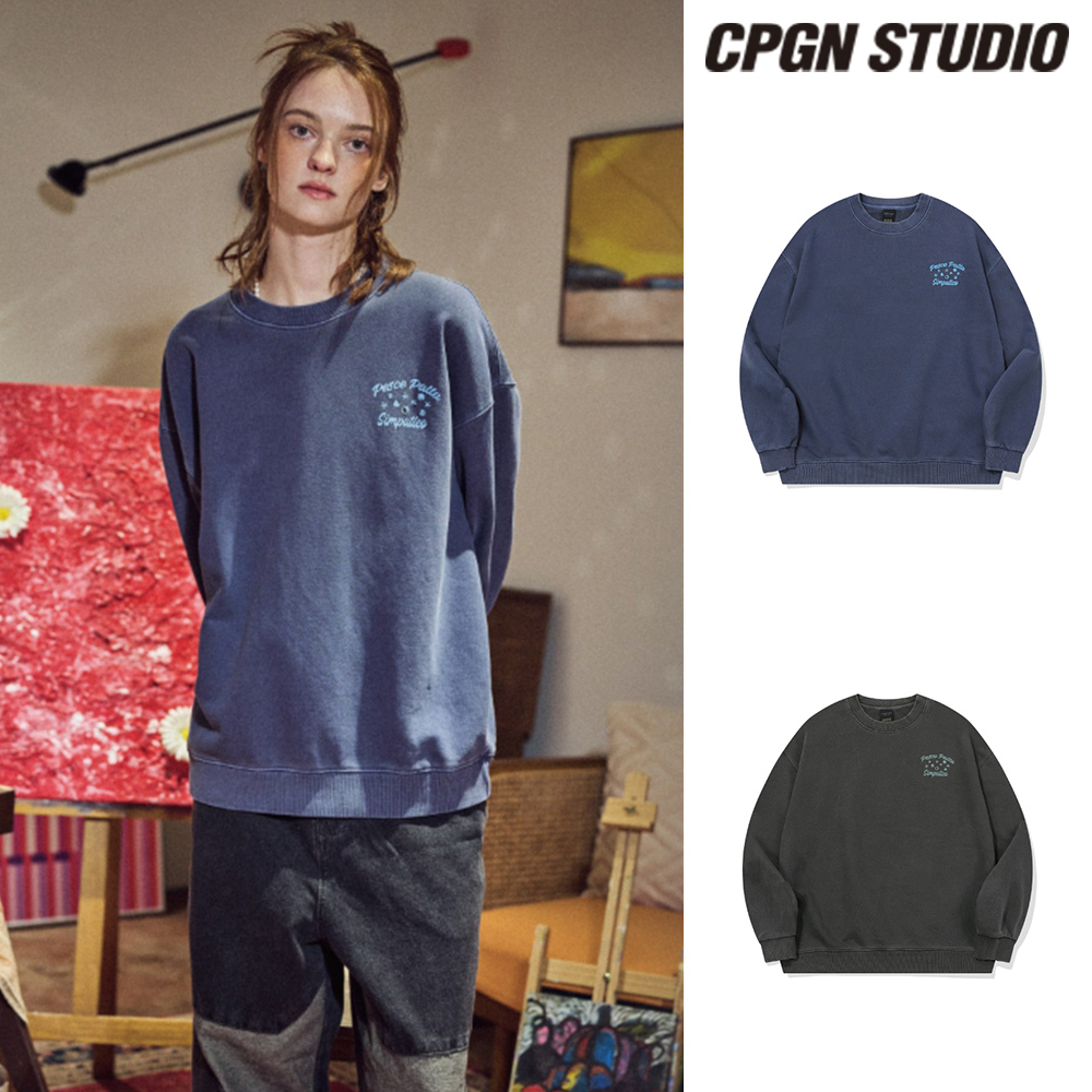 【CPGN STUDIO】24FW★ Blow Fish Pigment Sweatshirt