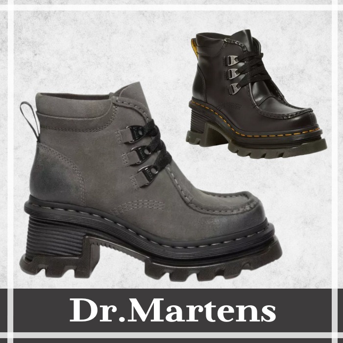 【Dr.Martens】Corran 3アイ アトラス レザー ヒールブーツ