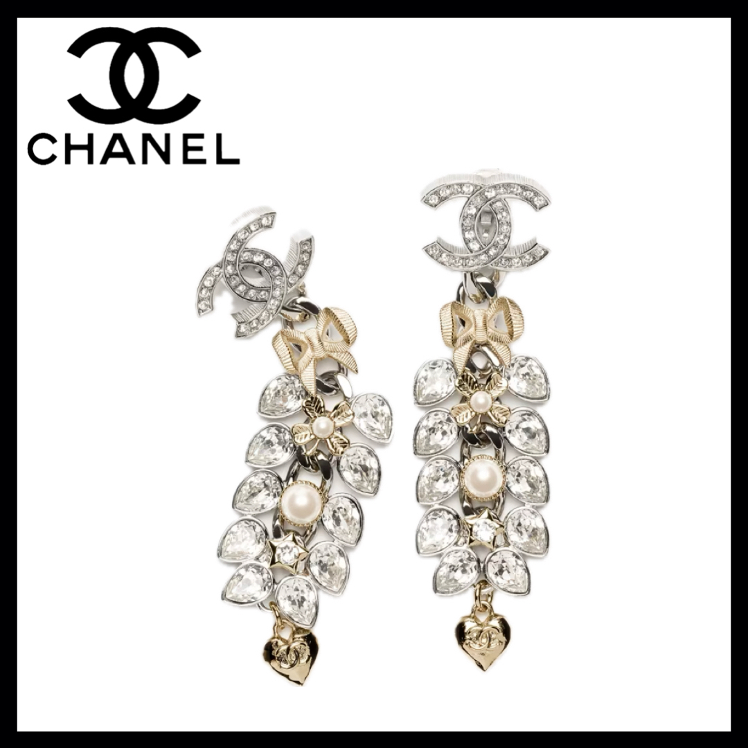 華やかなデザイン♡【CHANEL】 ピアス