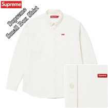 【Supreme】Small Box Shirt★White Denim★24FW★