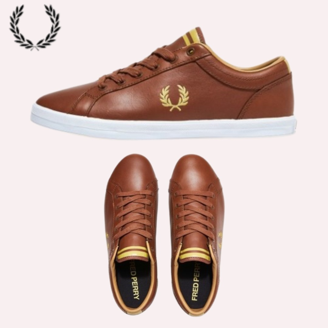 Fred Perry■Baseline Leather ■送料込