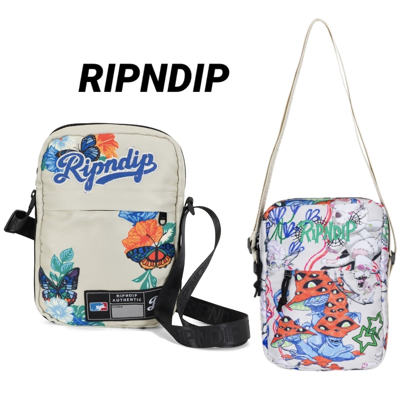 ◆RIPNDIP◆ユニセックス Ripndip クロスボディバッグ 送料込