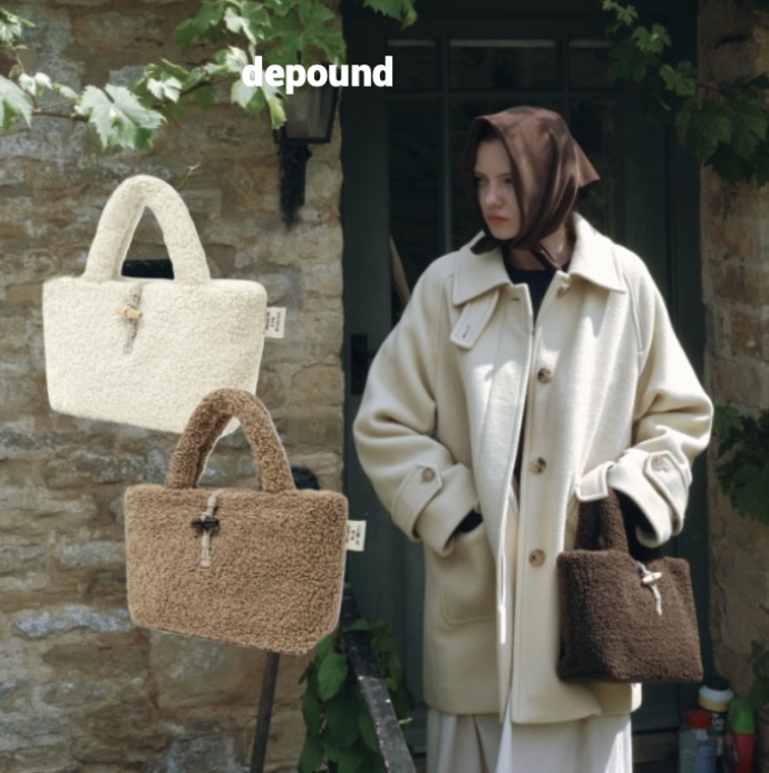 韓国おしゃれ【depound】poodle bag プードルバック 全3色