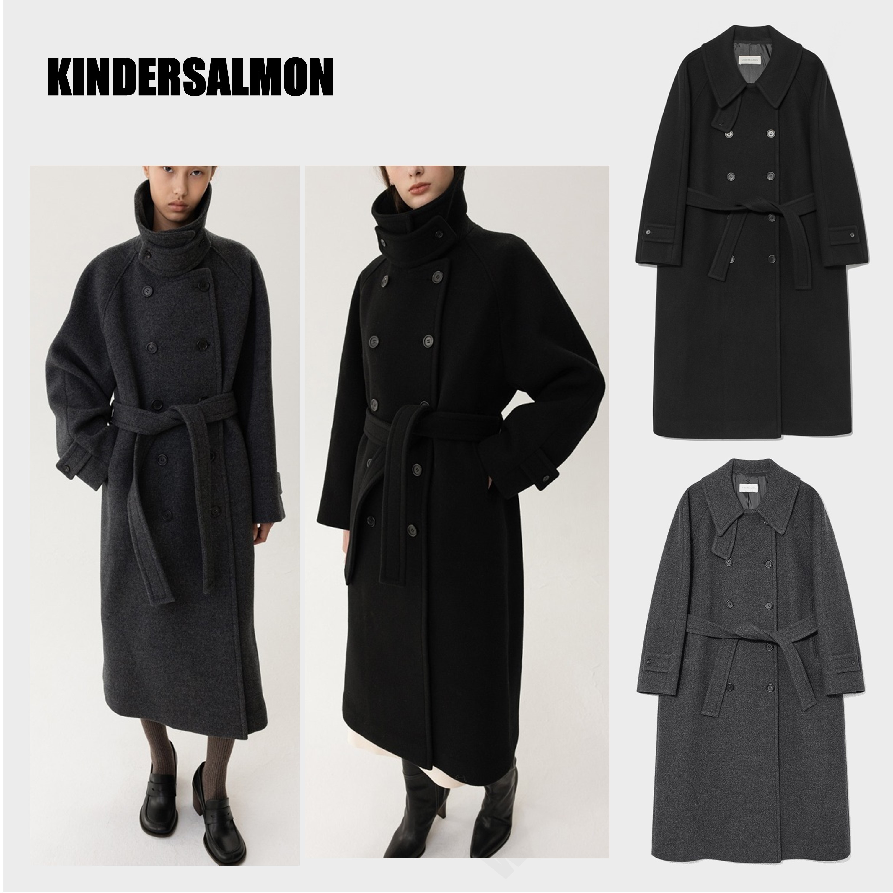 [KINDERSALMON] Madison Double Coat ☆送料込☆