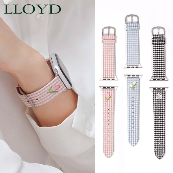 【LLOYD】Sweet Gingham Check Apple Watch Strap(38/40/41mm)