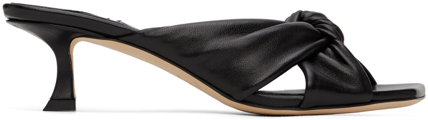 【関税込み】Jimmy Choo ブラック Avenue 50 ヒールサンダル