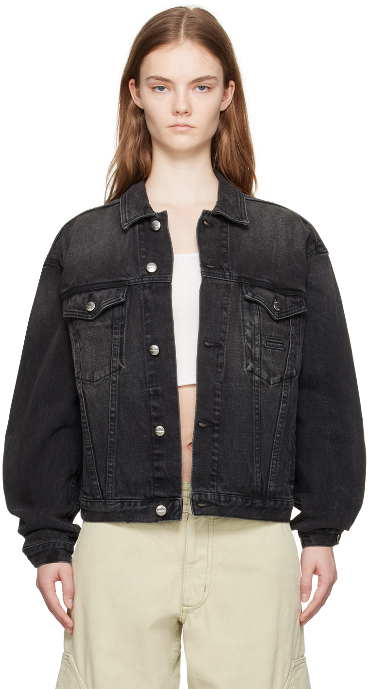 【関税込み】Rhude SSENSE限定 ブラック デニムジャケット