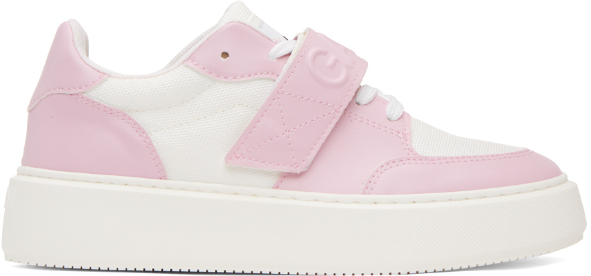 【関税込み】GANNI ピンク＆ホワイト Sporty スニーカー