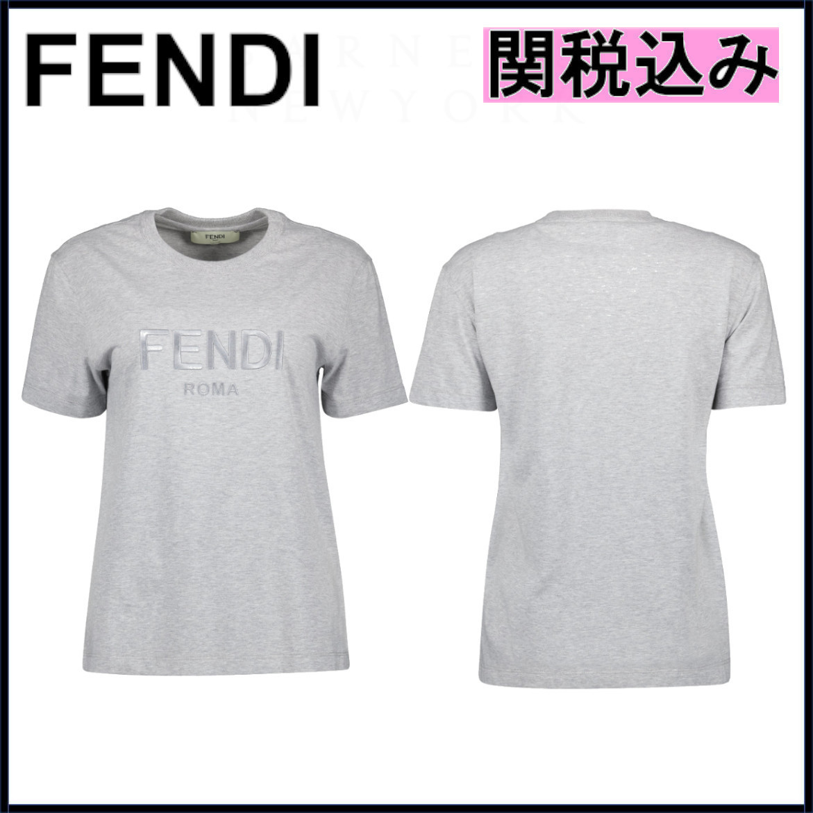 国内発送★FENDI★ロゴ Tシャツ