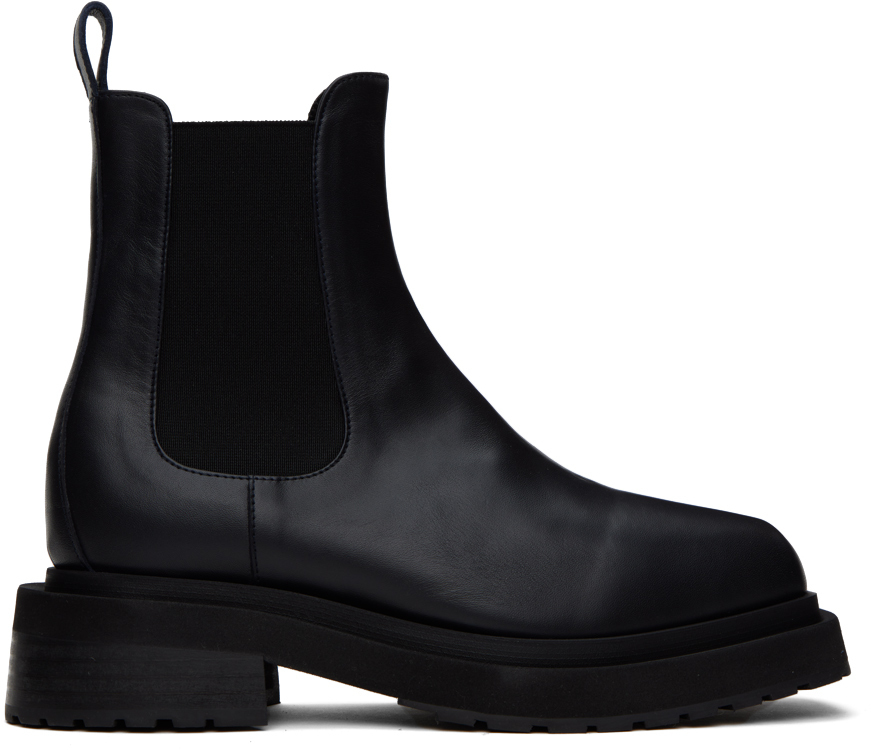 【関税込み】Eckhaus Latta ブラック Mike チェルシーブーツ