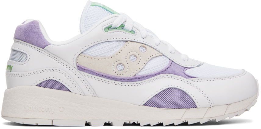 【関税込み】Saucony ホワイト Shadow 6000 スニーカー