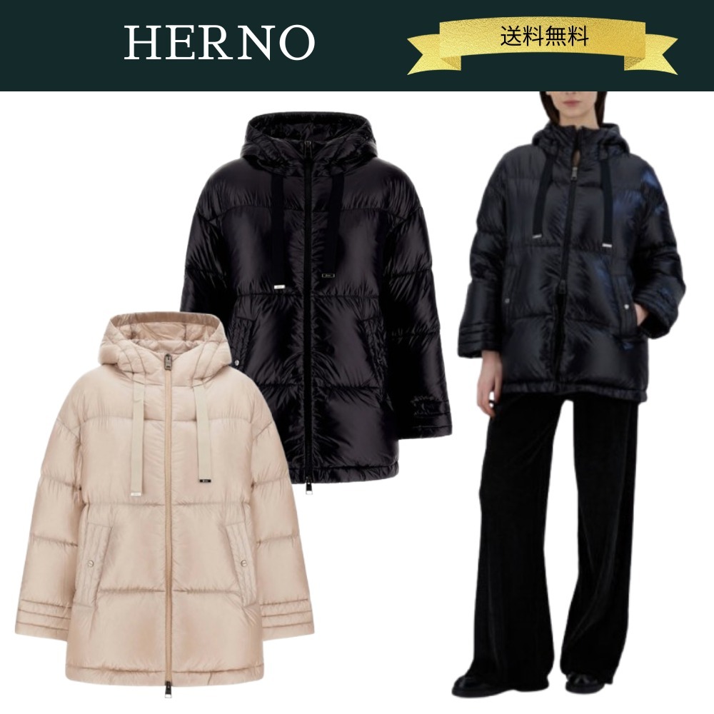 【送料込】HERNO ウルトラライトナイロン Aシェイプ