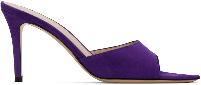 【関税込み】Gianvito Rossi パープル Elle 85 ミュール