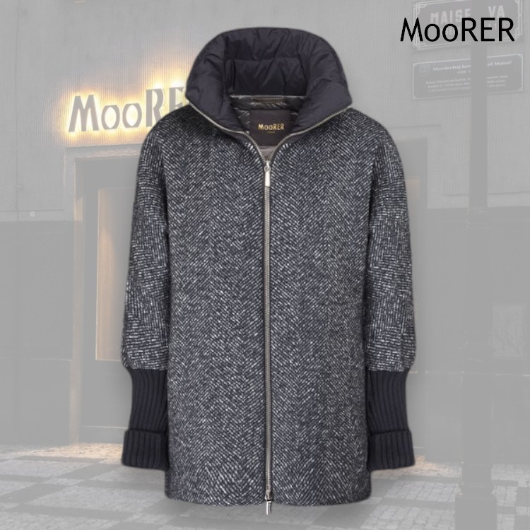 直営店買付【MooRER】ELLYN-HL ダウンジャケット パーカー