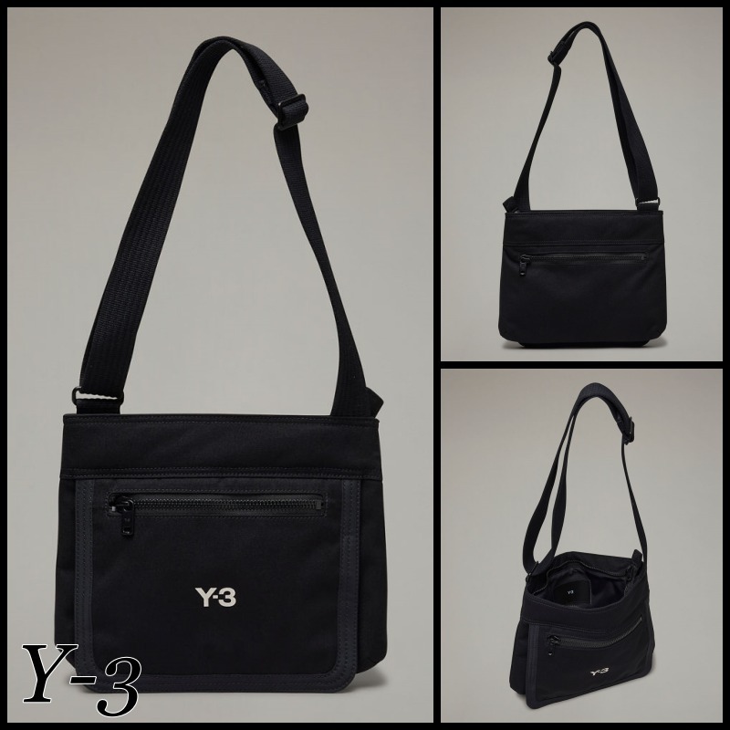 【関税込】◆Y-3 ワイスリー◆CL SACOCHE ロゴ ショルダーバッグ