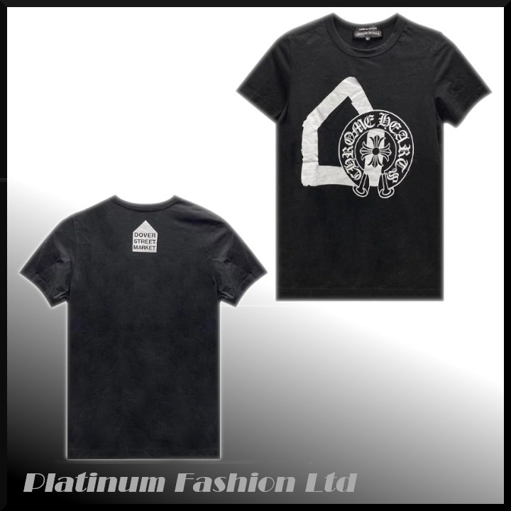 希少コラボ【Chrome Hearts × comme des garcons】Tshirt black