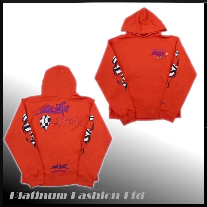 希少コラボ【Chrome Hearts】サディスティック lipstick hoodie