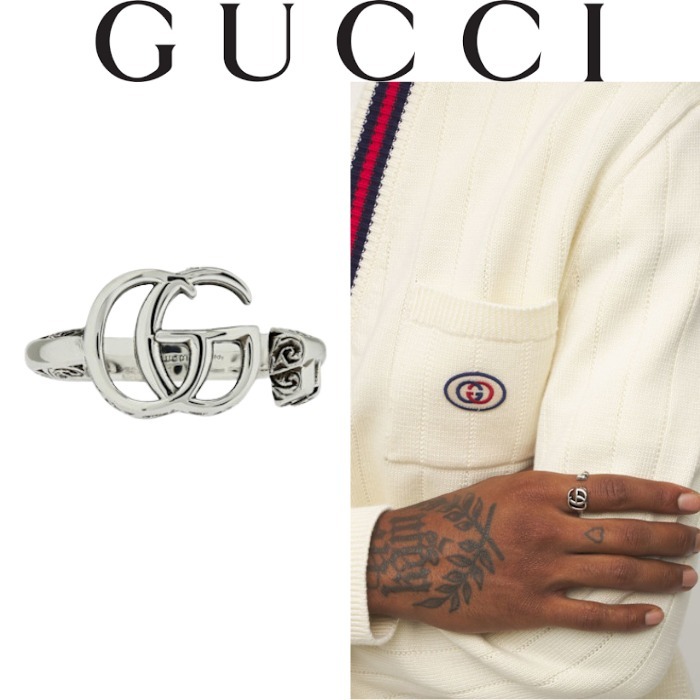 【GUCCI】GG Marmont Key オープンリング ☆関税送料込み☆