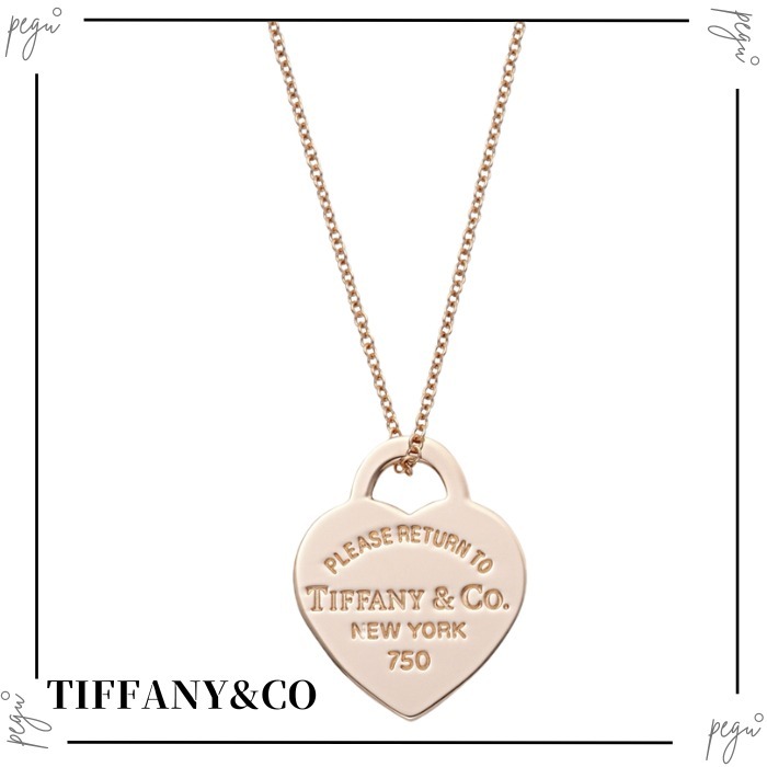 【Tiffany & Co】国内発送 ネックレス スモール RTTハートタグ