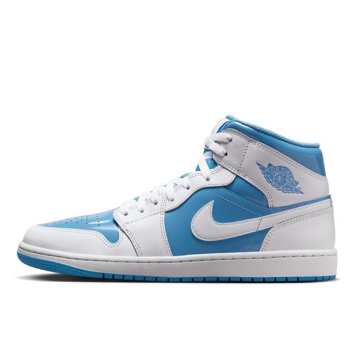 【NIKE】 ナイキ AIR JORDAN 1 MID SE WHT/LGNDBL 国内発送