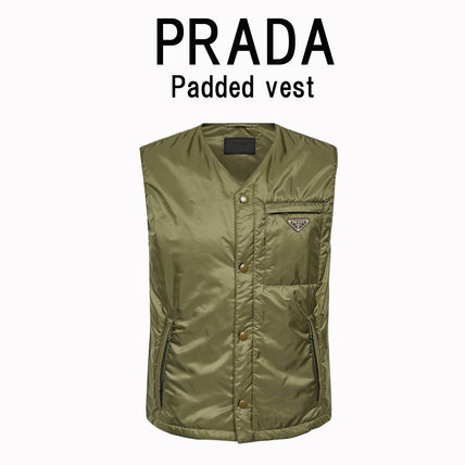 ☆PRADA☆プラダ リナイロン ベスト PRADA RE NYLON(プラダ リナイロン) ベスト・ジレ(メンズ