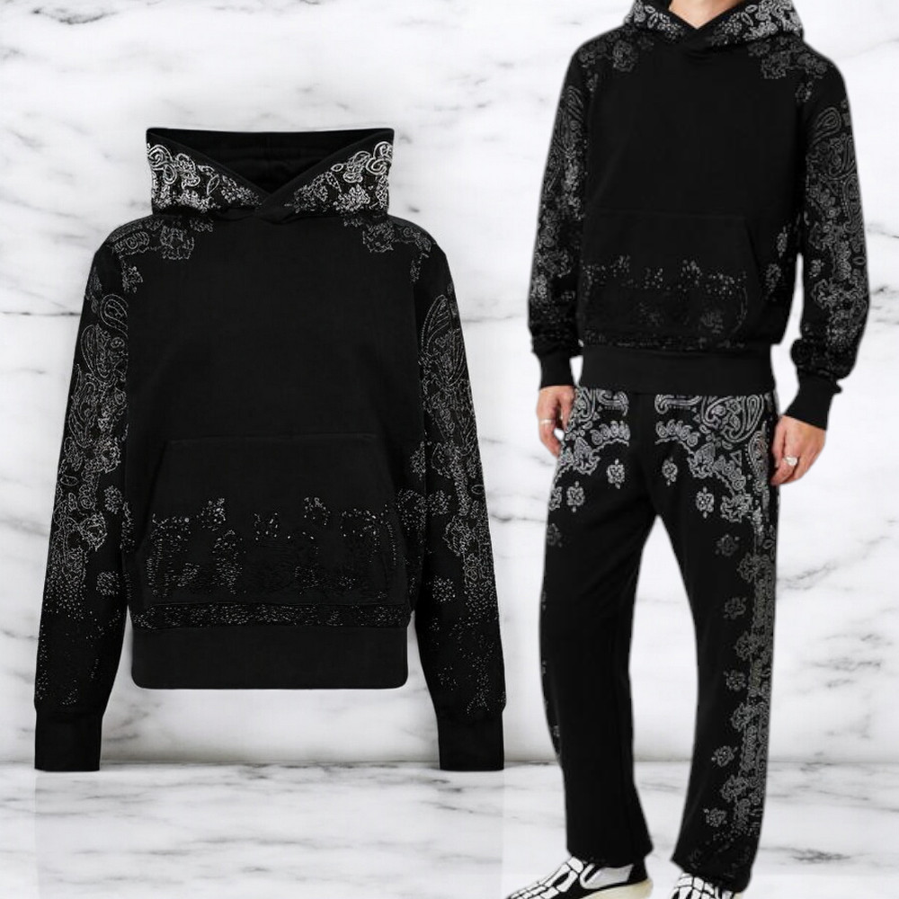 アミリ Crystal Hoodie パーカー / Tシャツ・デニムも