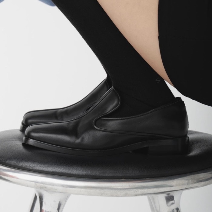 STUDIO DOE/スタジオドー＞V Flats／BLACK／37