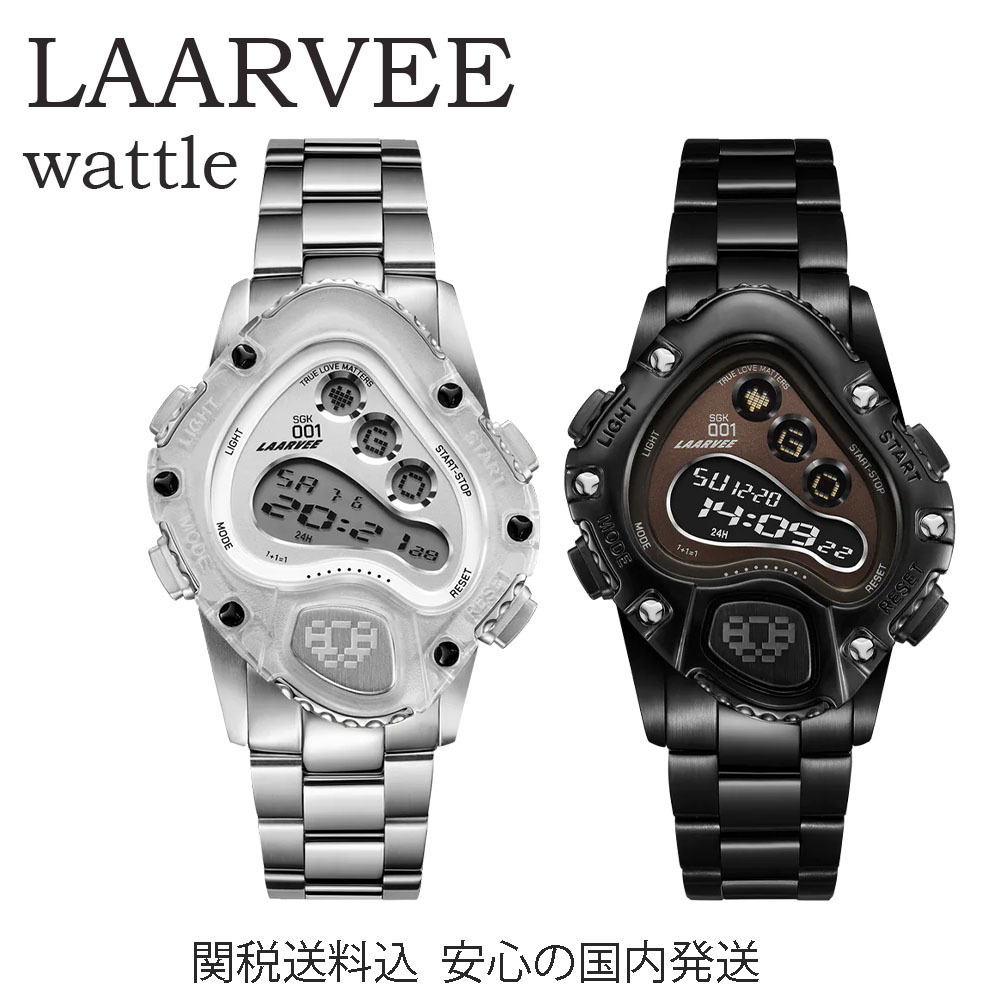 【LAARVEE SGK001】シルバープレシジョンスチール関税送料込