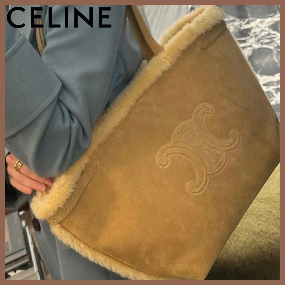 【新作】CELINE ミディアム カバ アナイス キュイル トリオンフ
