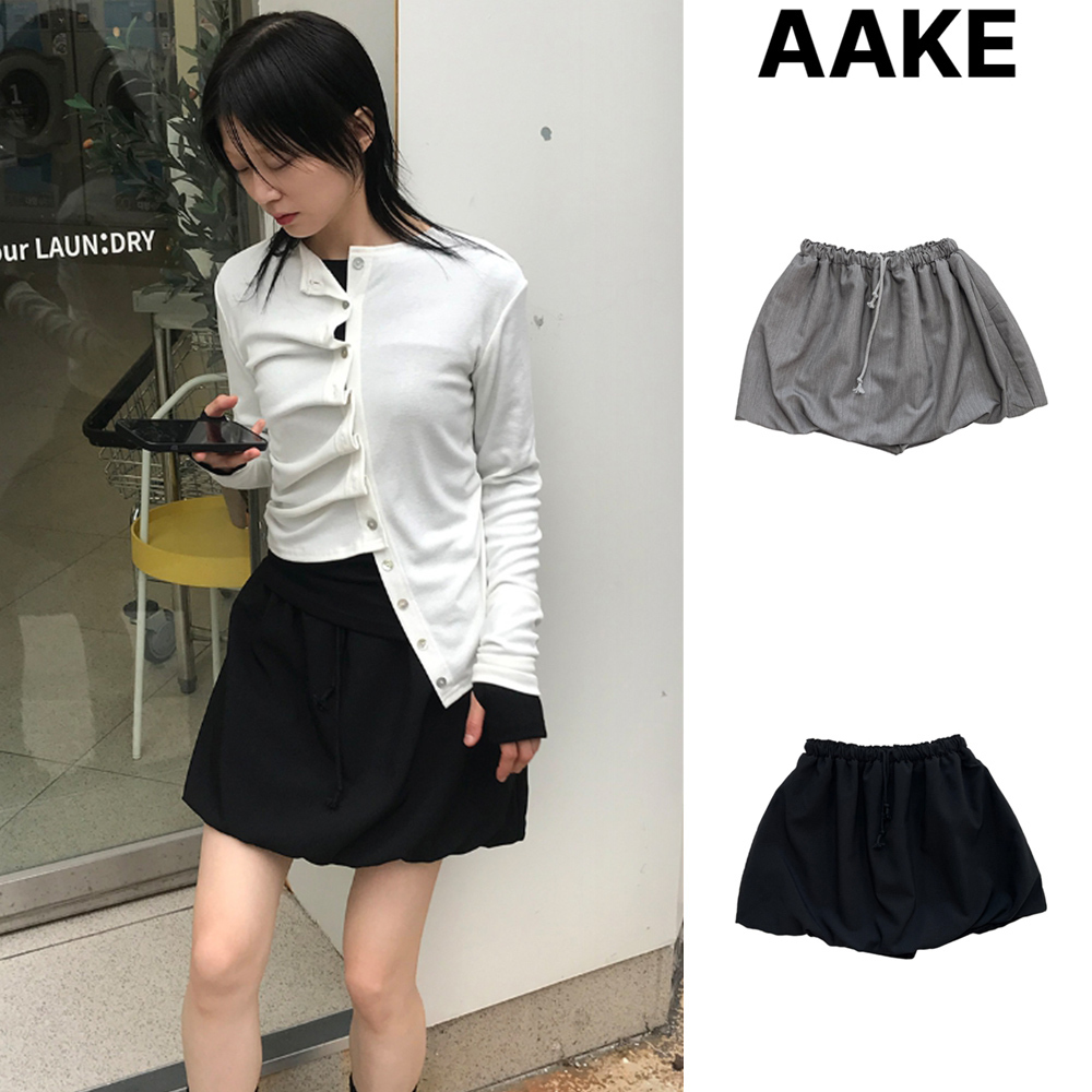 【AAKE】(with underpants) LUNA BALLOON MINI SK