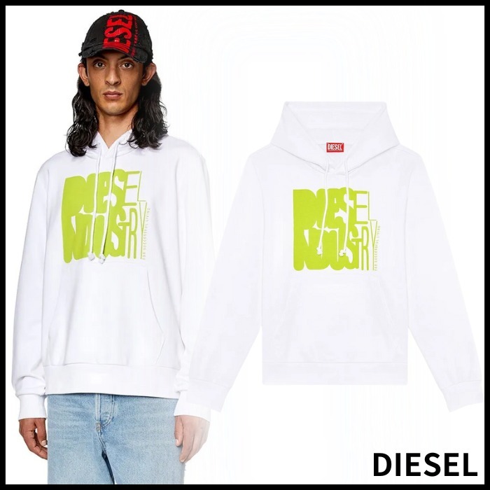 【関税込】DIESEL ディーゼル Ginn K29 スウェットシャツ ロゴ
